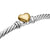 David Yurman The Cable Collection® Bracelet in Silver and 18-Karat Yellow Gold (Image 4)