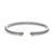 David Yurman The Cable Collection® Bracelet in Stainless Steel and 18-Karat Rose Gold (Image 3)