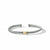 David Yurman Cable Bracelet in Silver and 18-Karat Yellow Gold (Image 4)