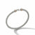 David Yurman  Bracelet in Stainless Steel and 18-Karat Rose Gold