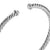 Cable Flex Bracelet in Sterling Silver, 4mm