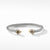 David Yurman Cable Bracelet in Silver and 14-Karat Yellow Gold (Image 4)