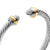 David Yurman The Cable Collection® Bracelet in Silver and 14-Karat Yellow Gold (Image 4)