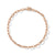 DY Madison Chain Bracelet in 18K Rose Gold, Size Medium
