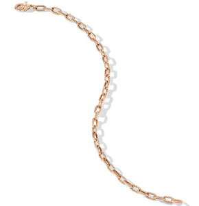 DY Madison Chain Bracelet in 18K Rose Gold, Size Medium