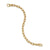 DY Madison Chain Bracelet in 18K Yellow Gold, 6mm, Size Large