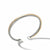 David Yurman   Bracelet in Silver and 18-Karat Yellow Gold