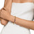 Classic Cablespira Bracelet in 18K Yellow Gold with Amethyst and Diamonds, 7mm