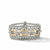 David Yurman   Bracelet in Silver and 18-Karat Yellow Gold (Image 2)