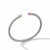 David Yurman  Bracelet in Silver and 18-Karat Yellow Gold