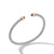 David Yurman  Bracelet in Silver and 18-Karat Yellow Gold