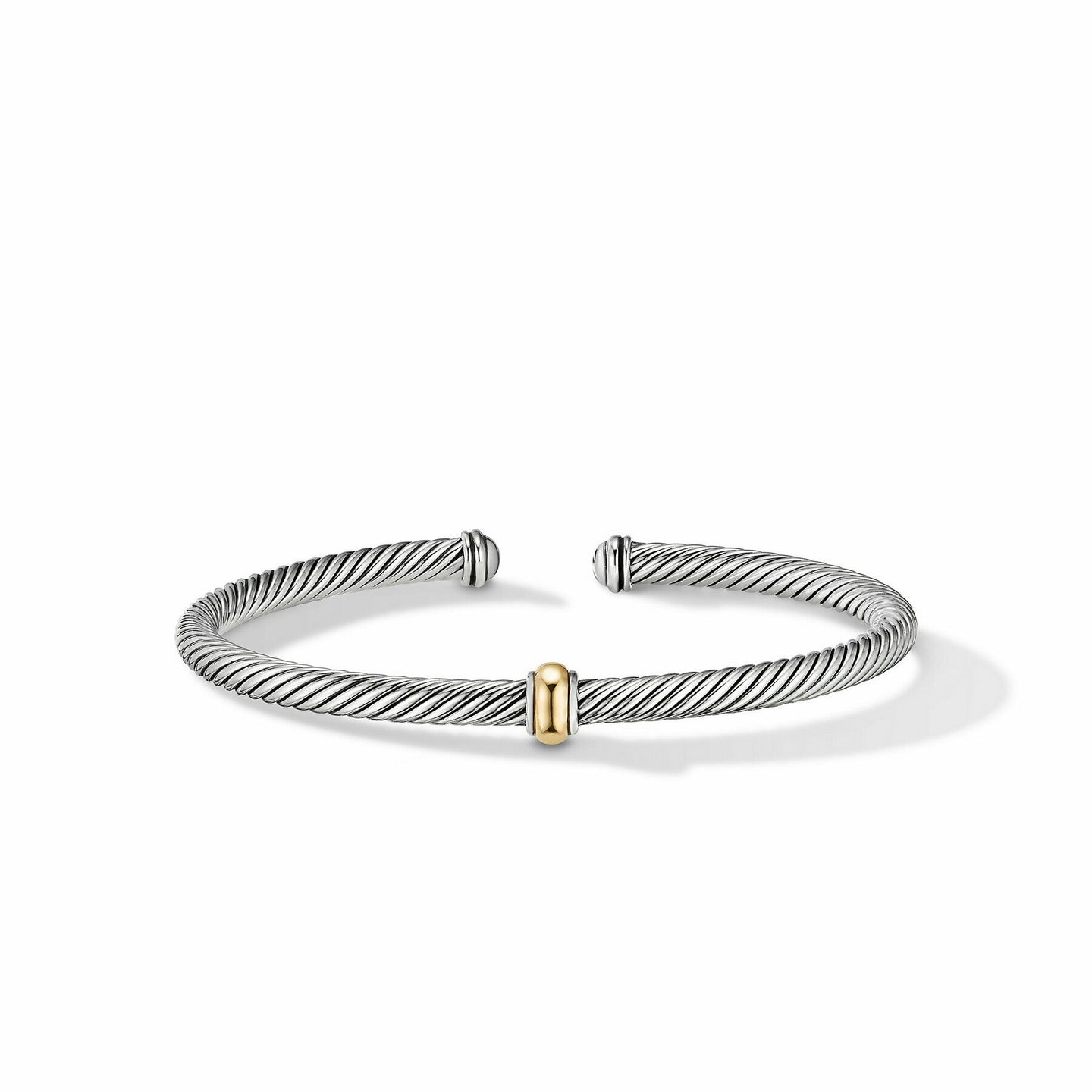 David Yurman  Bracelet in Silver and 18-Karat Yellow Gold (Image 2)