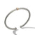 David Yurman  Bracelet in Stainless Steel and 18-Karat Rose Gold