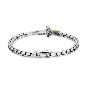 David Yurman The Waves Collection Bracelet in Silver and 18-Karat Yellow Gold (Image 4)