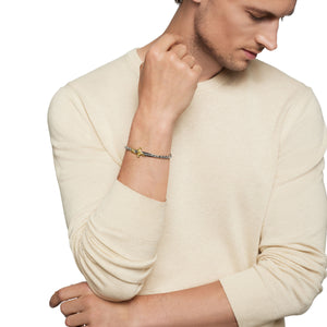 David Yurman The Waves Collection Bracelet in Silver and 18-Karat Yellow Gold (Image 5)