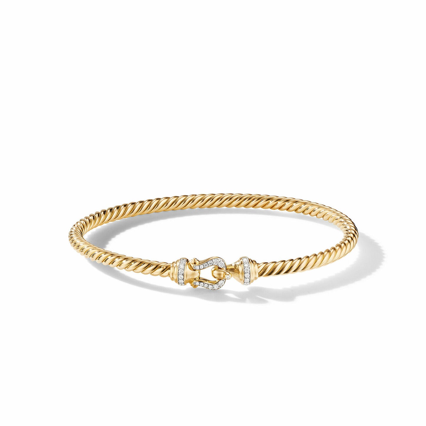 David Yurman Cable Bracelet in 18-Karat Yellow Gold (Image 4)