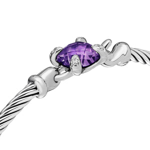 David Yurman The Ch&acirc;telaine® Collection Bracelet in Sterling Silver (Image 4)