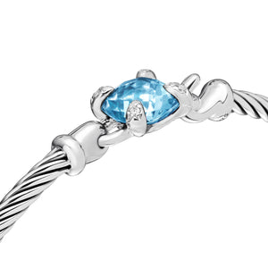 David Yurman The Ch&acirc;telaine® Collection Bracelet in Sterling Silver (Image 4)