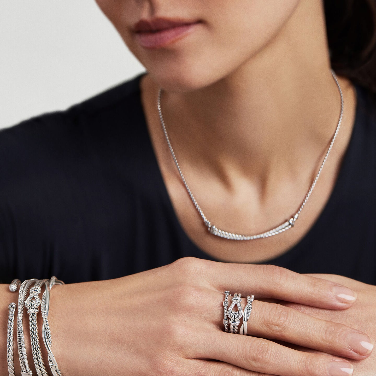 David Yurman The Infinity Collection Bracelet in Sterling Silver (Image 5)