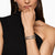 Bold Crossover Three Row Cuff in Sterling Silver, 19mm