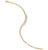 Petite Pavé Bar Bracelet in 18K Yellow Gold with Diamonds, 1.7mm