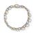 DY Madison Chain Bracelet in Sterling Silver with 18K Yellow Gold, Size Small