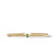 Cable Classics Center Station Bracelet in 18K Yellow Gold with Pavé Emeralds, Size Medium