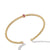 Load image into Gallery viewer, Cable Classics Center Station Bracelet in 18K Yellow Gold with Pavé Rubies, Size Medium