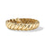 Sculpted Cable Bracelet in 18K Yellow Gold, 14mm