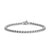 Sculpted Cable Chain Bracelet in Sterling Silver, 3.7mm