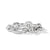 DY Mercer Bracelet in Sterling Silver with Pavé Diamonds, Size Medium