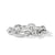 DY Mercer Bracelet in Sterling Silver with Pavé Diamonds, Size Large