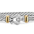Cable Flex Buckle Bracelet in Sterling Silver with 14K Yellow Gold, 4mm