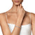 Zig Zag Stax Cuff Bracelet in Sterling Silver with Diamonds, 5mm