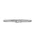 Micro Cable Flex Buckle Bracelet in Sterling Silver with Diamonds, 2.6mm