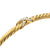 Micro Cablespira Flex Petite X Cuff in 18K Yellow Gold with Diamonds, 2.6mm