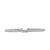 Micro Cable Flex Petite X Cuff in Sterling Silver with Diamonds, 2.6mm