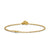 Sculpted Cable Chain Bracelet in 18K Yellow Gold, 8mm