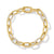 DY Madison Chain Bracelet in 18K Yellow Gold with Diamonds, Size Small