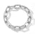 DY Madison Chain Bracelet in Sterling Silver with Diamonds, Size Large