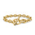 DY Mercer Toggle Chain Bracelet in 18K Yellow Gold with Diamonds, 8mm