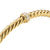 Cablespira Flex Station Cuff in 18K Yellow Gold with Diamonds, 4mm