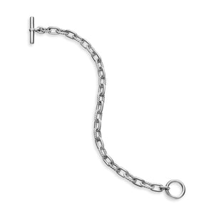 DY Madison Toggle Chain Bracelet in Sterling Silver, 5.5mm, Size Small