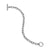 DY Madison Toggle Chain Bracelet in Sterling Silver, 5.5mm, Size Small
