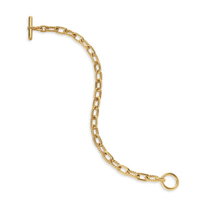 DY Madison Toggle Chain Bracelet in 18K Yellow Gold, Size Small