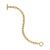 DY Madison Toggle Chain Bracelet in 18K Yellow Gold, Size Small