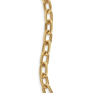 DY Madison Toggle Chain Bracelet in 18K Yellow Gold, Size Small
