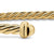 Micro Cablespira Flex Cuff in 18K Yellow Gold, 2.6mm