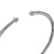 Micro Cable Flex Cuff in Sterling Silver, 2.6mm