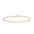 Pearl Classics Station Bracelet in 18K Yellow Gold, 3.5mm